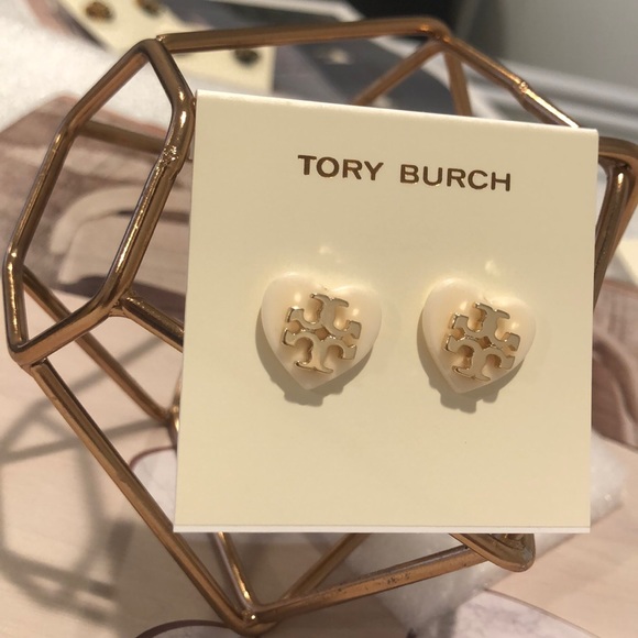 🎀SALE🎀 NEW Tory Burch Heart Tilsim Earring - Picture 2 of 12